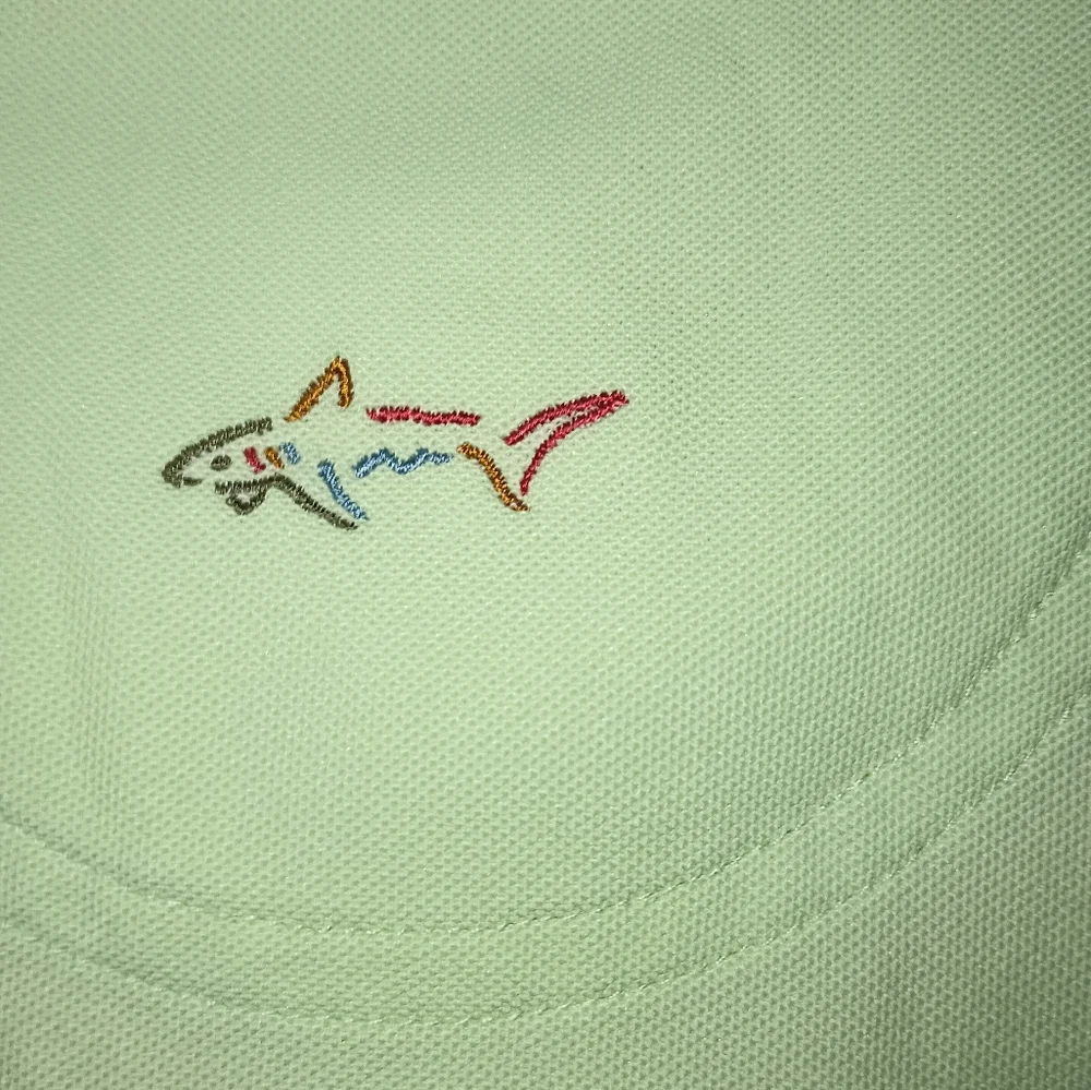 Men's Greg Norman Play‎ Dry Light Green Polo Golf Shirt L